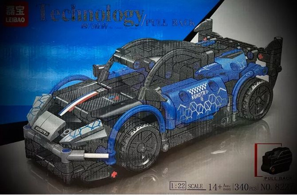 TECHNOLOGY NISSAN GTR Конструктор пластиковый 340 деталей купить на ...