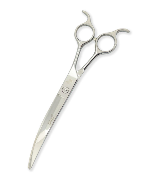 Изогнутые ножницы радиальные для груминга Dimi Extreme Curved CH-80SC ...