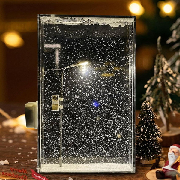 Снежный ночной уличный фонарь DIY Материалы уличные фонари купить c ...