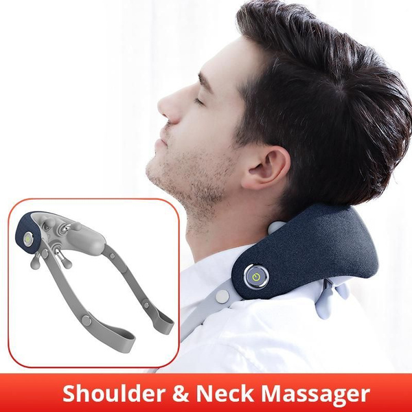 Портативный электрический массажер для шеи для снятия боли и ...