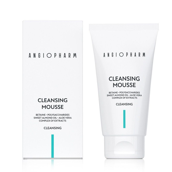 Очищающий мусс (Cleancing Mousse), Ангиофарм (Angiopharm), объем 150 Мл ...