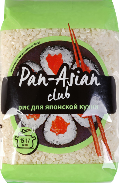 Рис PAN-ASIAN для японской кухни, для суши, 500г купить на OZON по ...