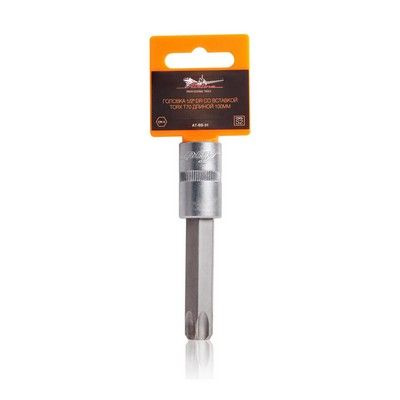 Головка торцевая со вставкой TORX T60 (1/2") L=100 мм (AIRLINE)