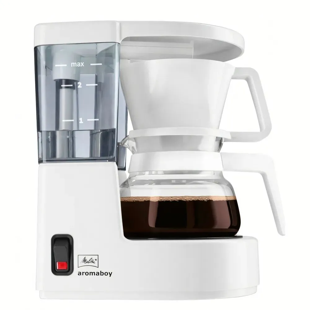 MelittaКофеваркакапельнаяAromaboyFilterCoffeeMachine,белый