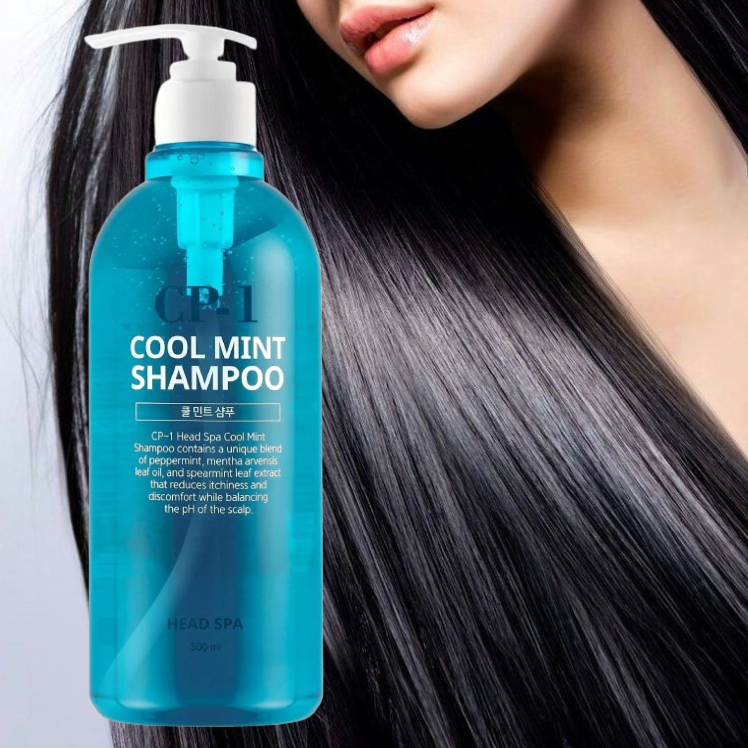 ESTHETIC HOUSE Охлаждающий шампунь для волос CP-1 Cool Mint Shampoo, 500 мл