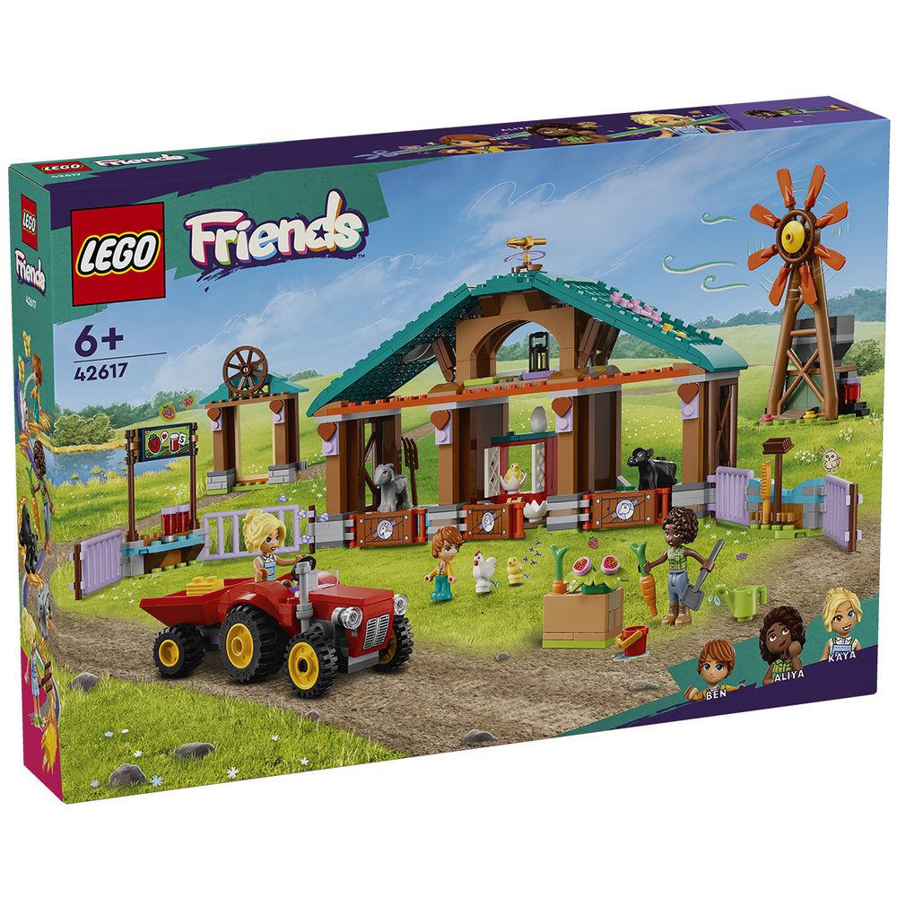 Конструктор LEGO Friends 42617 Приют для сельскохозяйственных животных -  купить с доставкой по выгодным ценам в интернет-магазине OZON (1411153792)