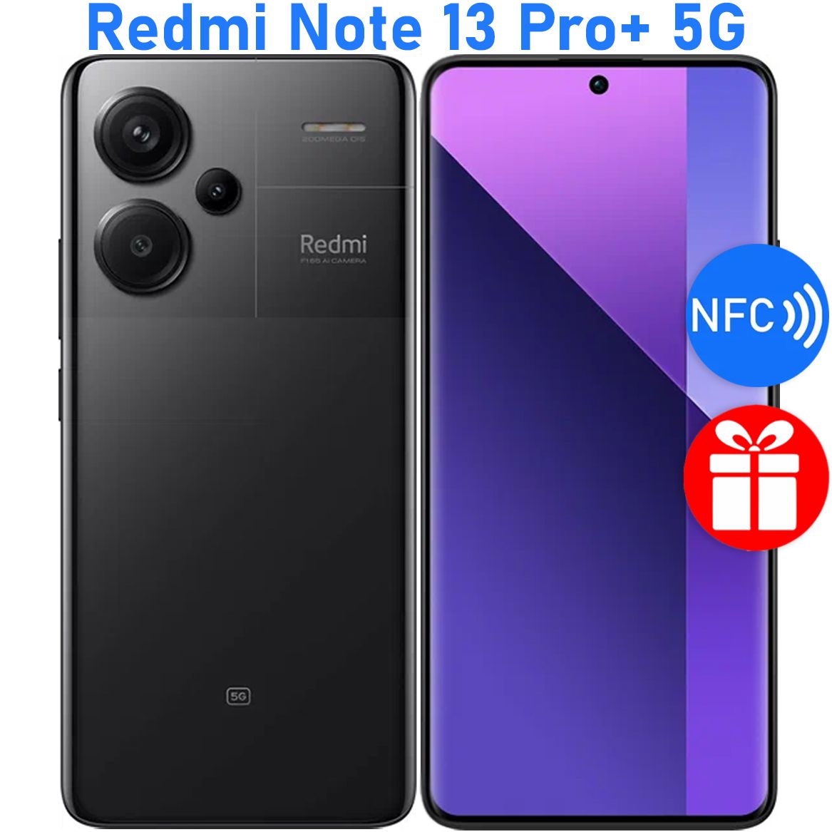 Смартфон Xiaomi Redmi Note 13 Pro + 5G - купить по выгодной цене в  интернет-магазине OZON (1412506883)