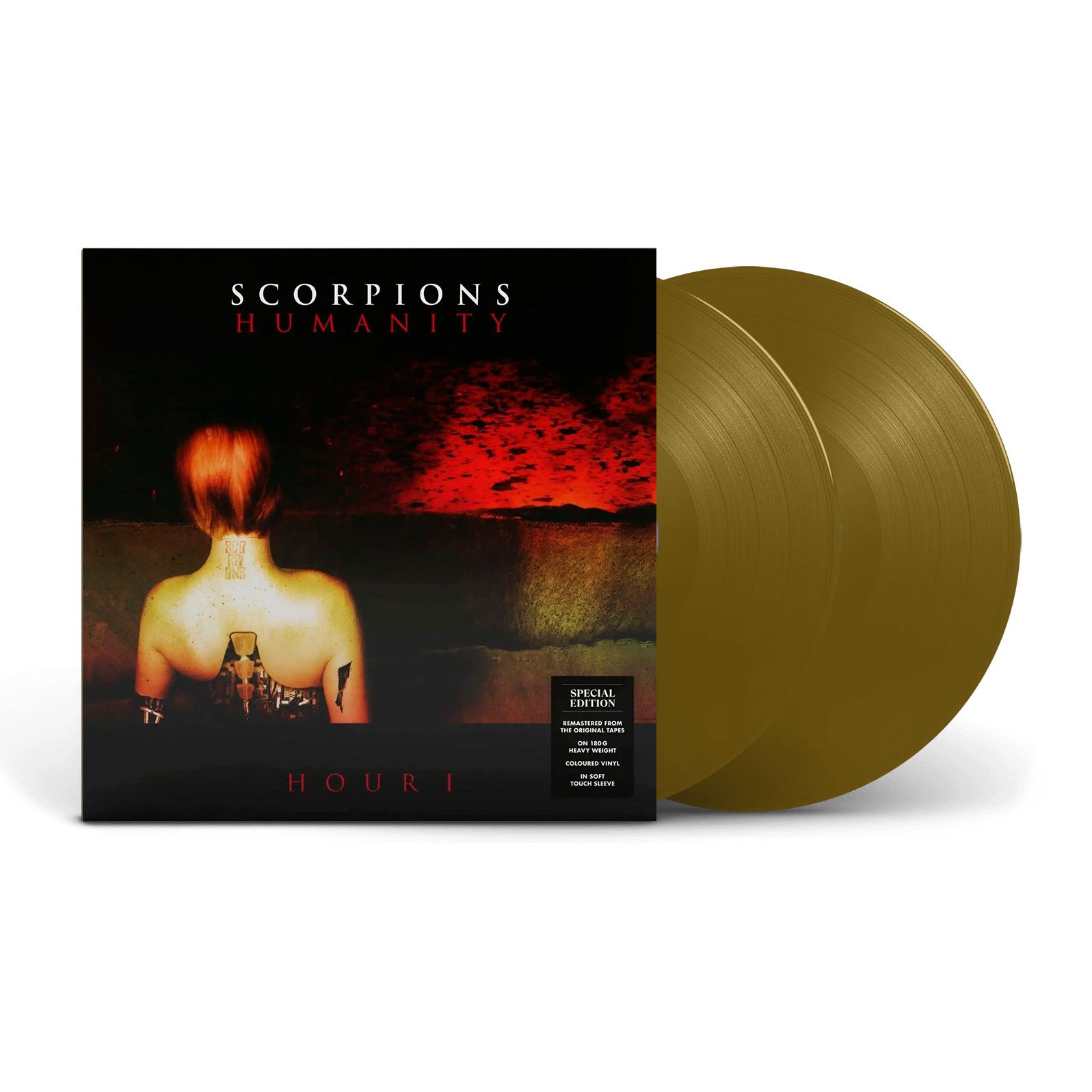 SCORPIONS - HUMANITY - HOUR I (2LP gold) виниловая пластинка