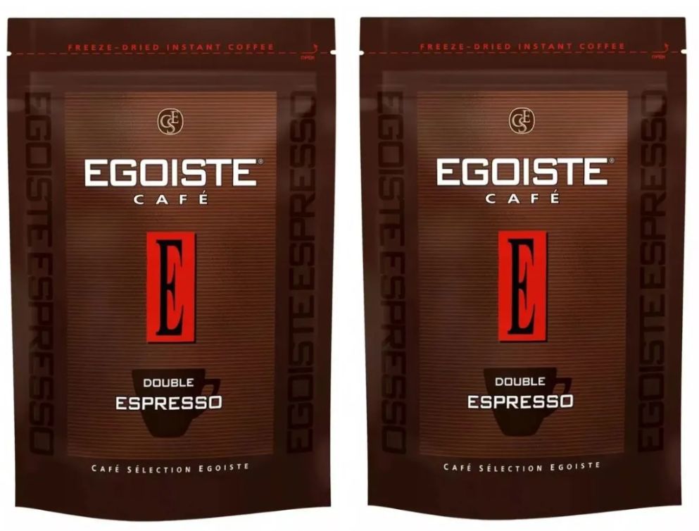 КоферастворимыйEGOISTEDoubleEspresso,70гр-2штуки