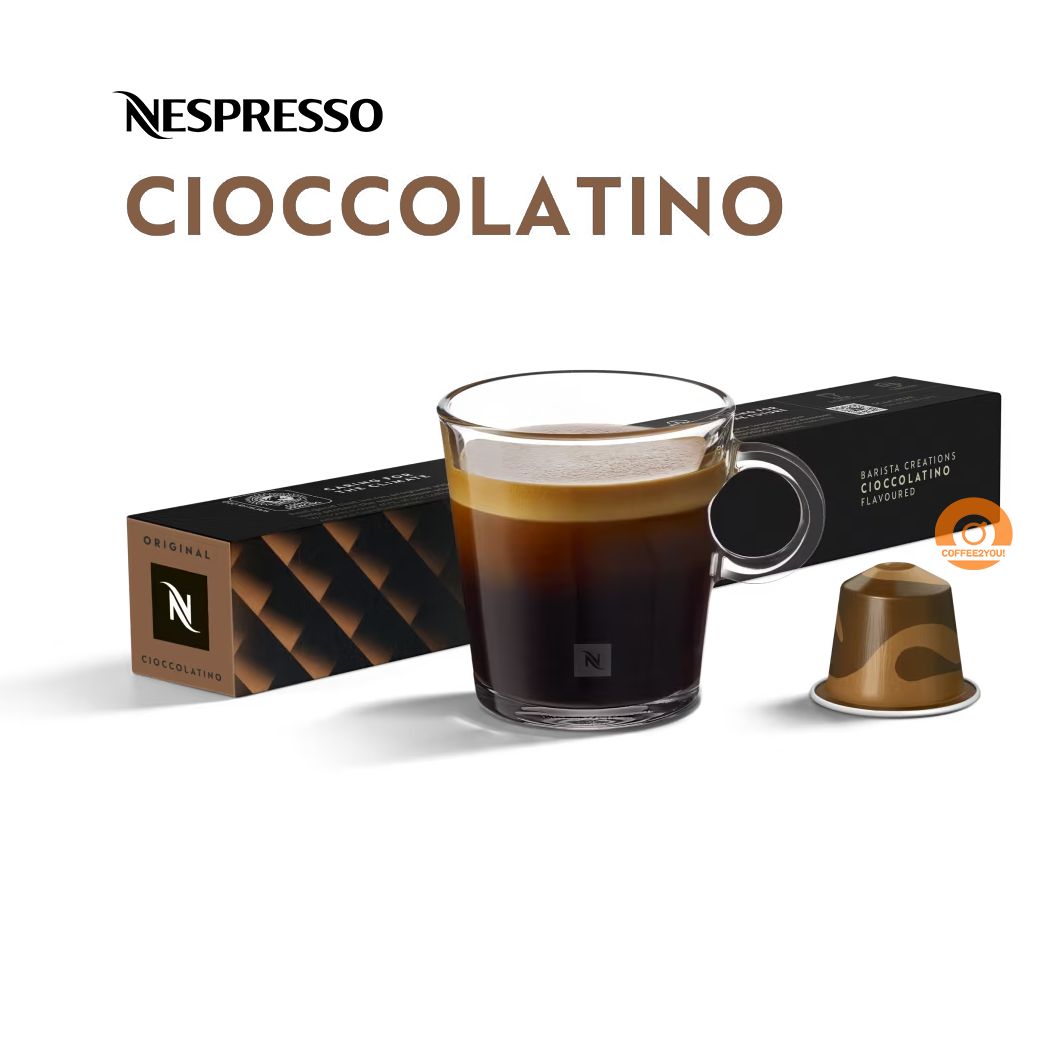 Кофе Nespresso CIOCCOLATINO в капсулах, 10 шт. - купить с доставкой по  выгодным ценам в интернет-магазине OZON (1105005683)