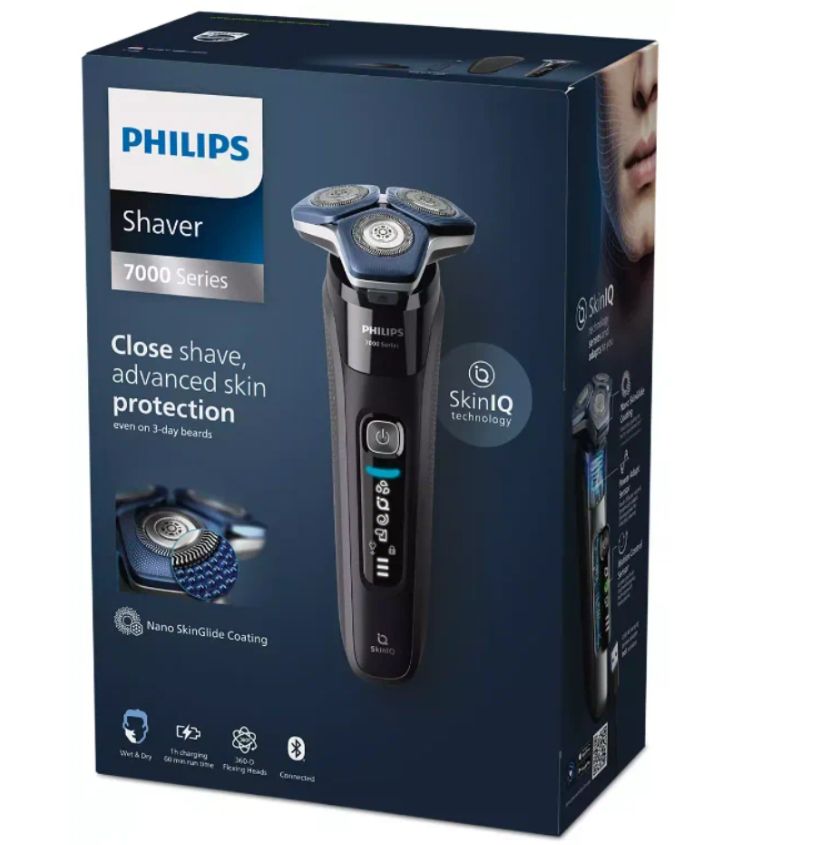 PhilipsЭлектробритваS7886/35series7000,inkblack,черный