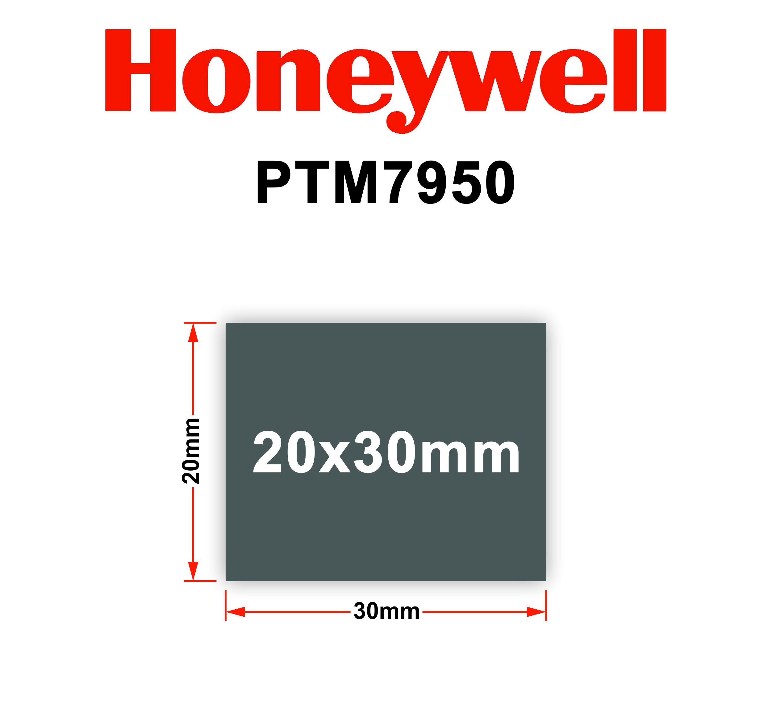 Honeywellptm7950термопастафазовогоперехода20*30mm