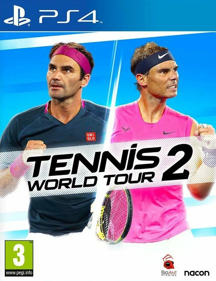 Игра Tennis World Tour 2 (PlayStation 4, Русские субтитры)