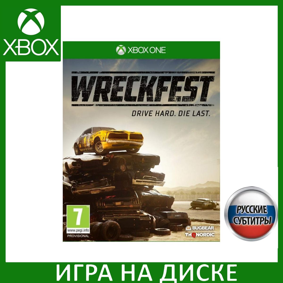 Игра Wreckfest Xbox One Русская Версия Диск на Xbox One