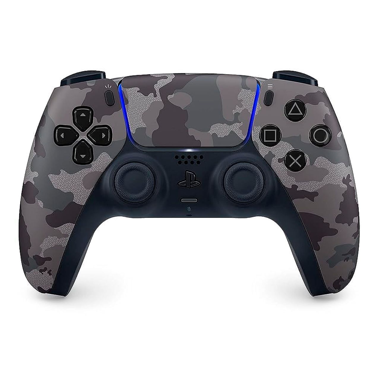 SonyInteractiveEntertainmentГеймпадDualSenseWirelessControllerGrayCamouflage(серыйкамуфляж),Bluetooth,серый,черный