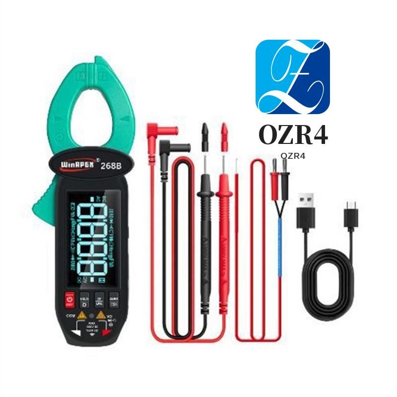 (G C K F) Переменного AC Leakage Clamp Meter 600MA-60A Многофункциональный Измеритель Утечки Тока