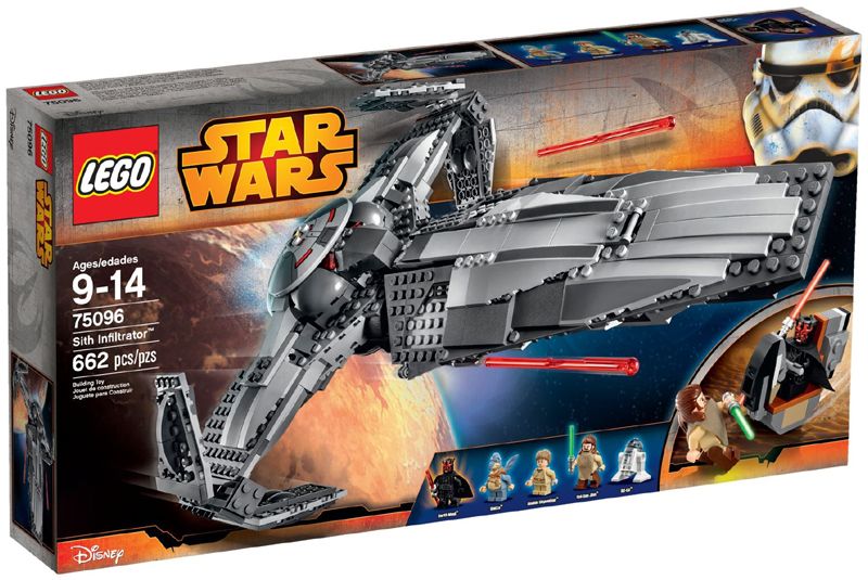 Sith infiltrator lego set sale