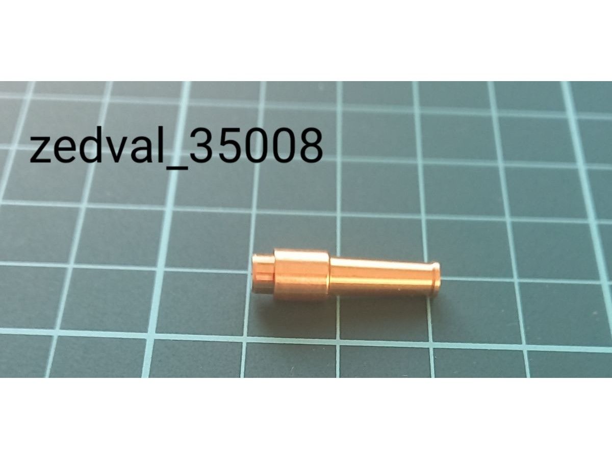 35008 ZEDVAL 1:35 76 мм ствол пушки КТ-28 (Для Т-26А, T-35, T-28, БТ-7А)