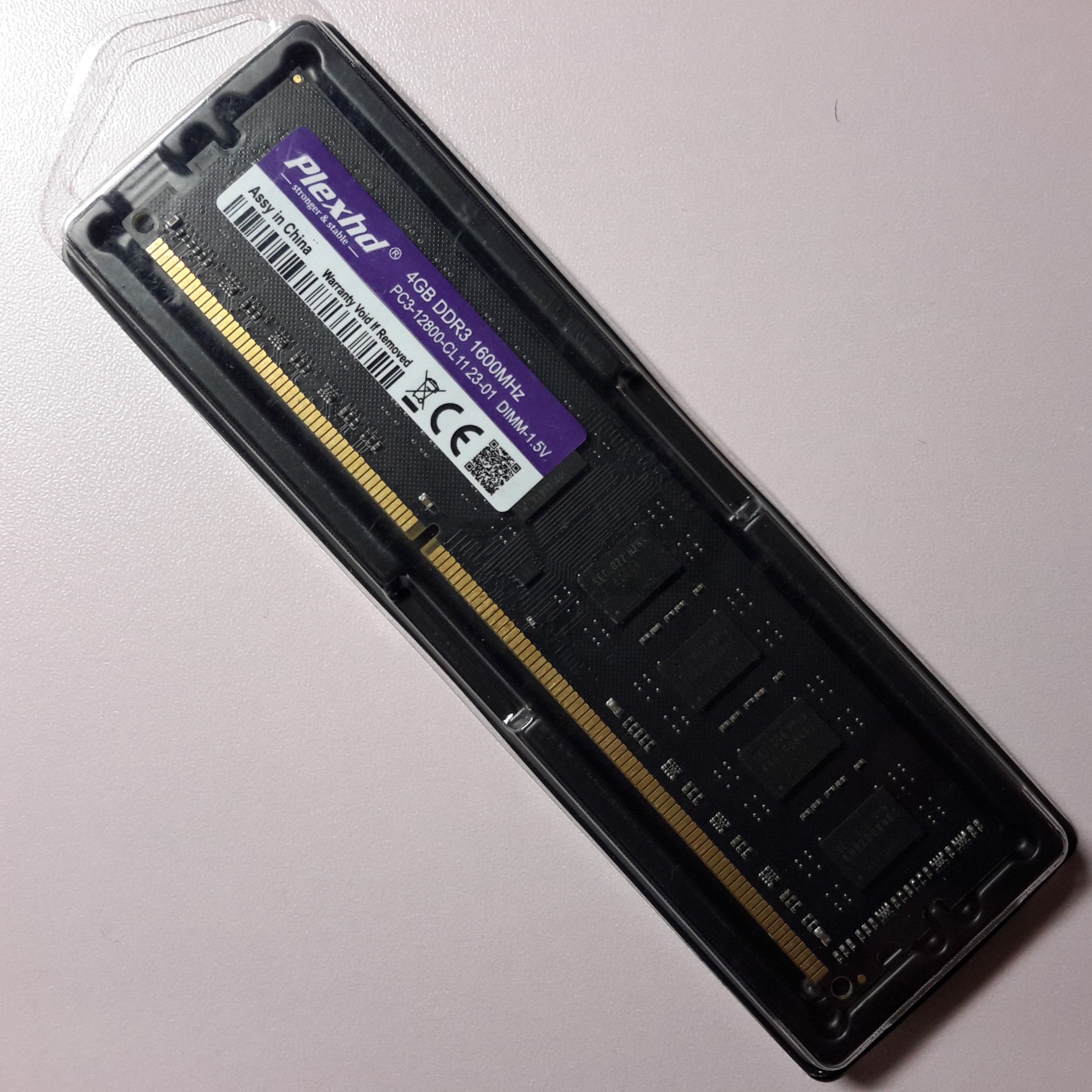 PLEXHDОперативнаяпамятьDIMMDDR31600Mhz1x4ГБ(PC3-12800-Plexhd)