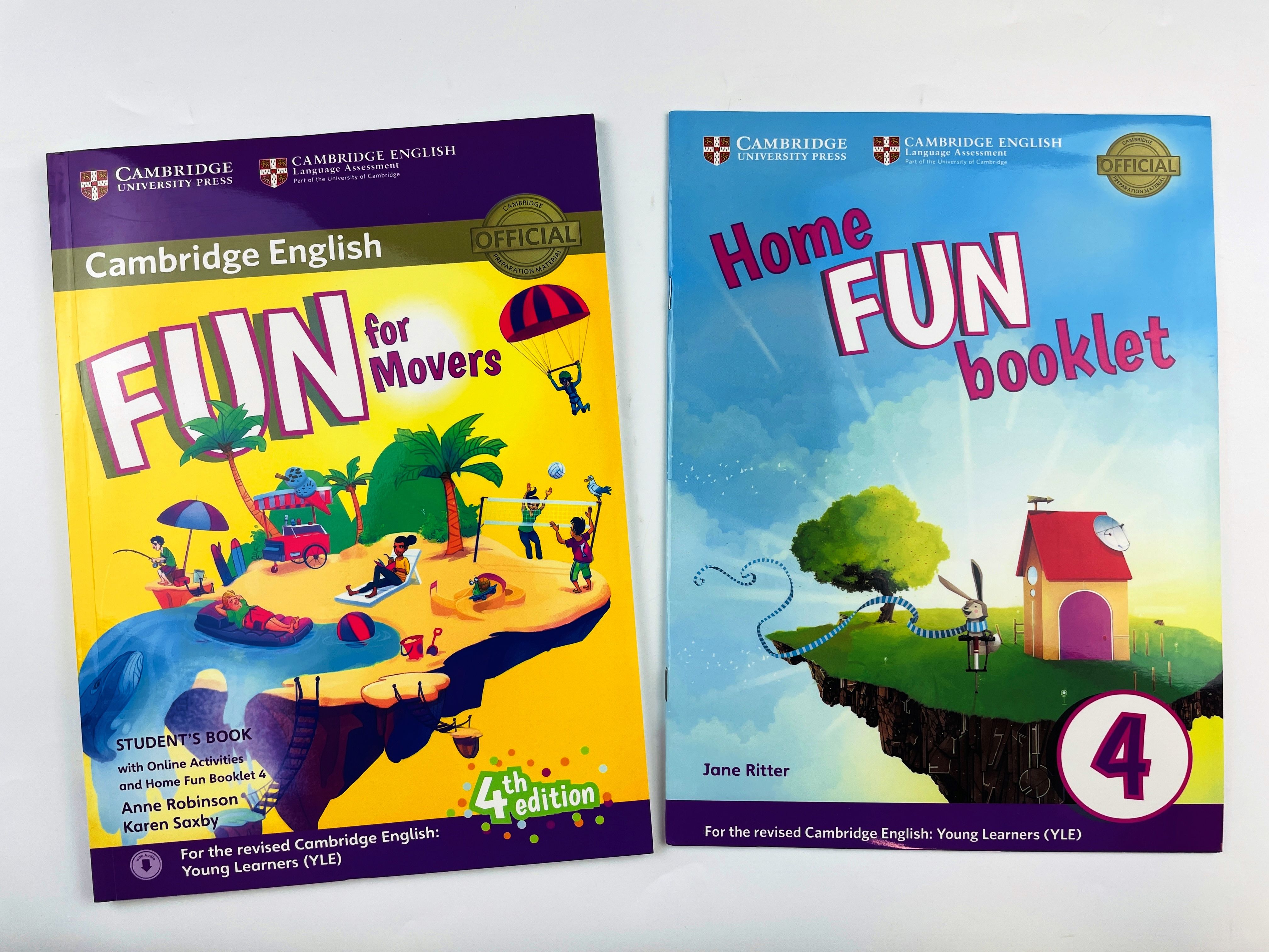 English Fun for Movers 4th Edition Student's Book and Home Fun Booklet 4 +CD, TheBookCorner