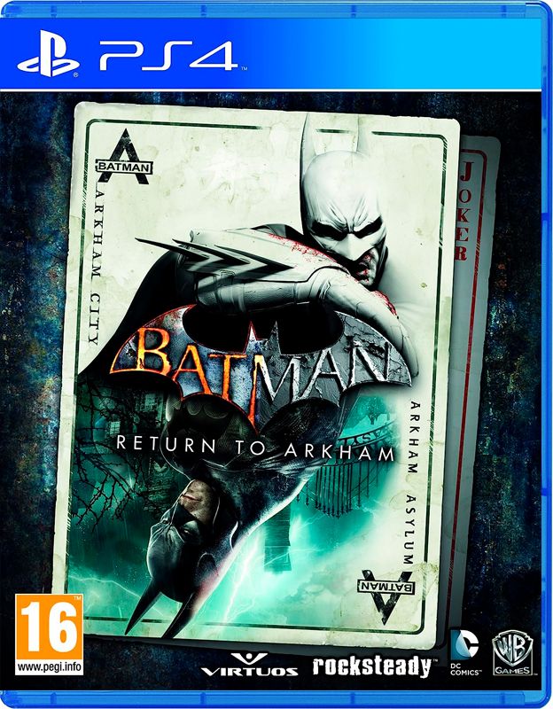 Игра Batman: Return to Arkham (русские субтитры) для PS4