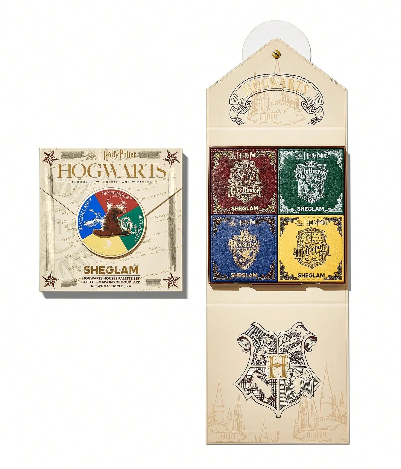 SHEGLAM Harry Potter Hogwarts Houses Palette Set OZON 1543023370