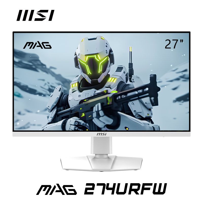 MSI27"МониторMAG274URFW,белый