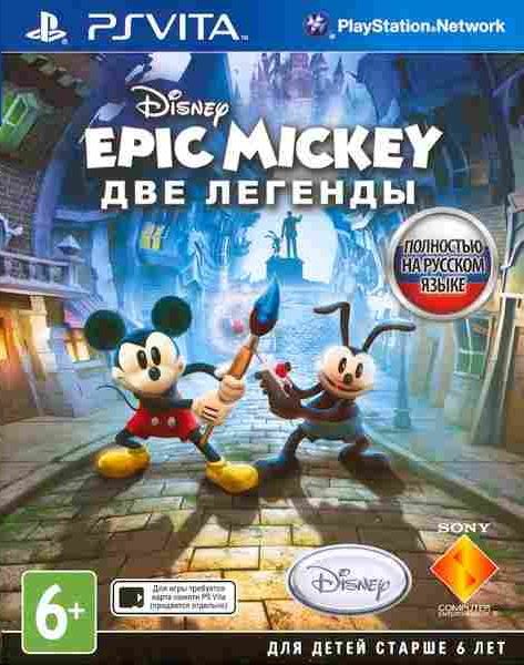 Игра Epic Mickey: Две легенды (PlayStation Vita, Русская версия)