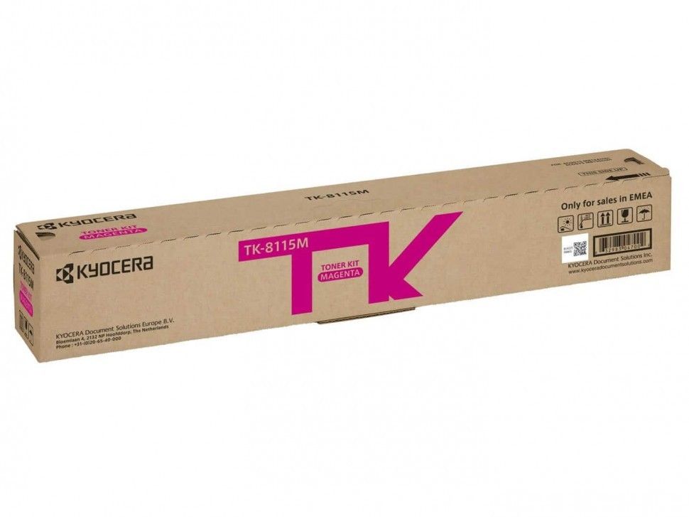 Картридж Kyocera TK-8115M (1T02P3BNL0) для принтеров Kyocera Ecosys M8124cidn/ M8130cidn, magenta, 6000 страниц