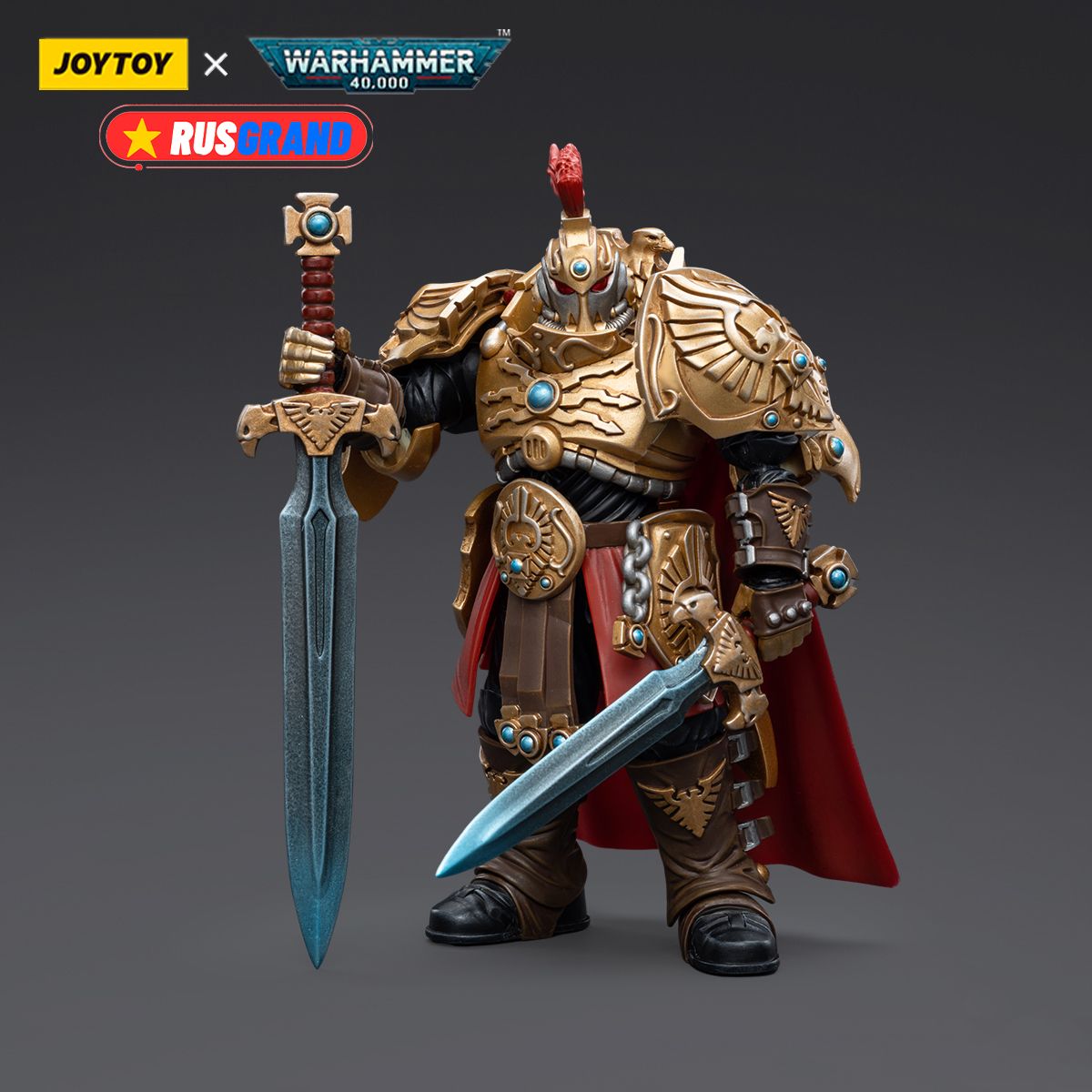 Подвижная фигурка JOYTOY Warhammer 40000 Adeptus Custodes Blade Champion -  купить с доставкой по выгодным ценам в интернет-магазине OZON (1416190758)