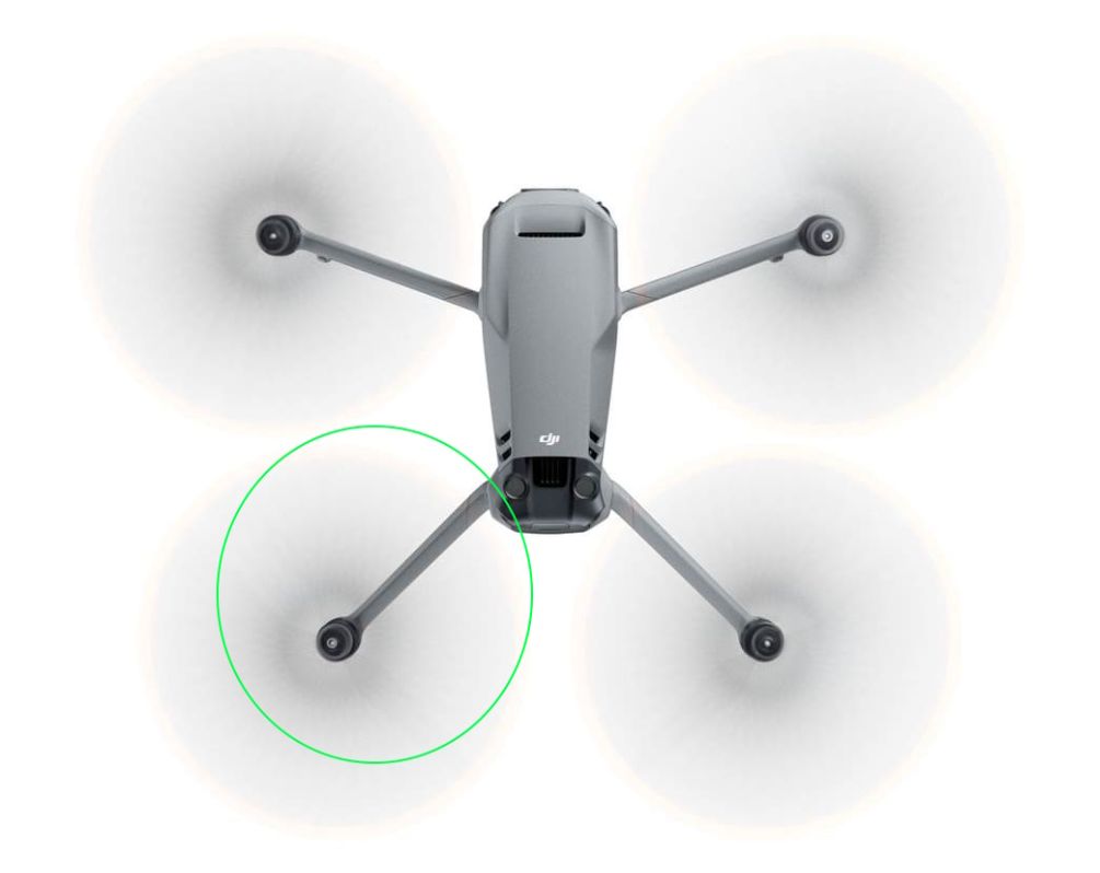 Задний Левый луч в сборе DJI Mavic 3