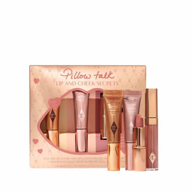 Подарочный набор Charlotte Tilbury PILLOW TALK LIP & CHEEK SECRETS - PILLOW TALK