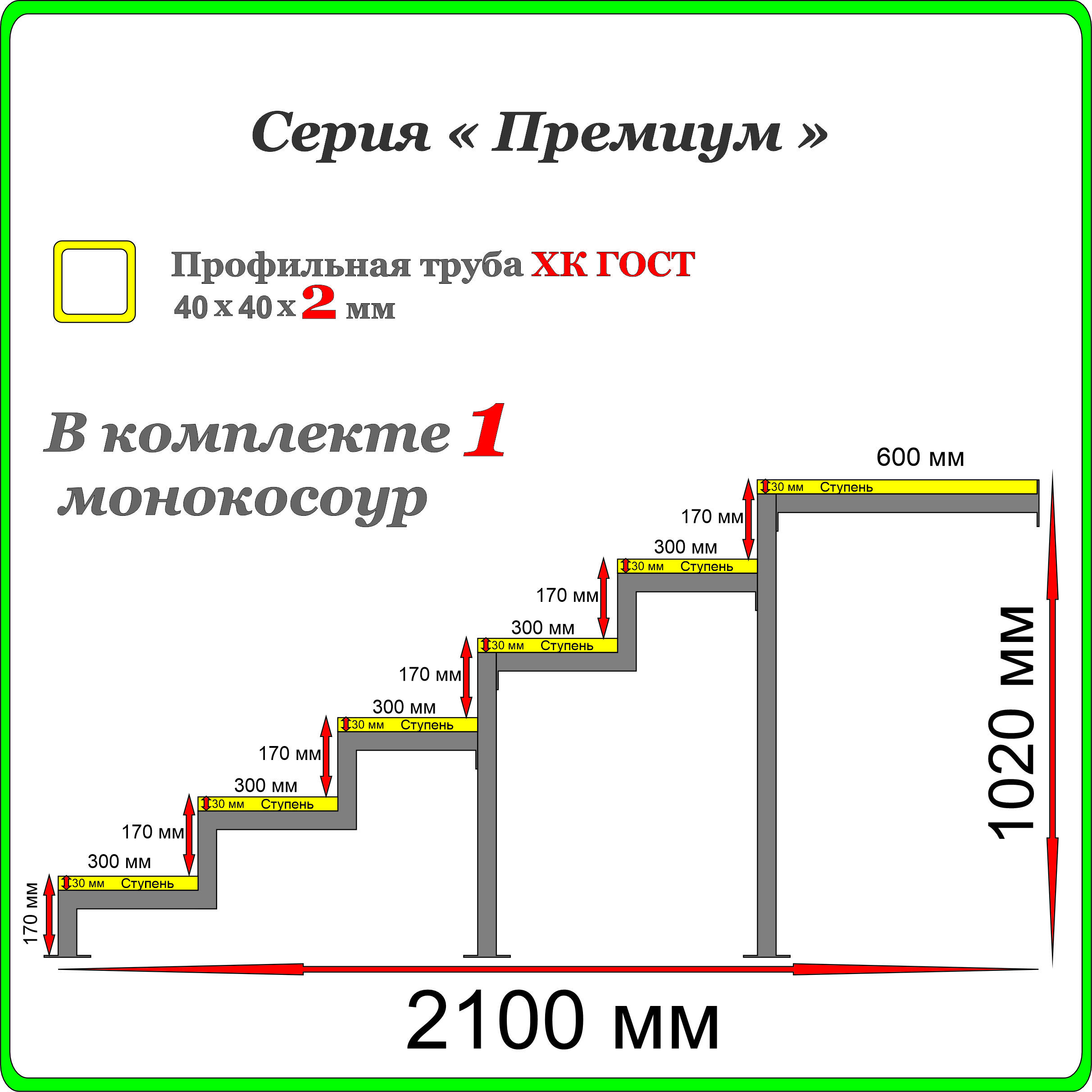 Каркас для крыльца 