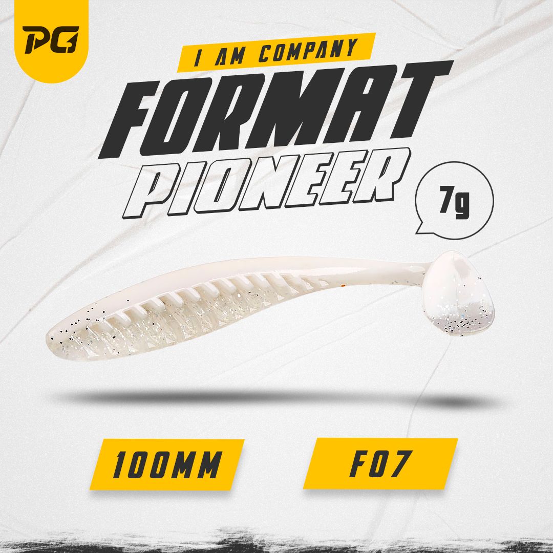 СиликоноваяприманкаFORMATPIONEER100mm(5шт.)цветF07