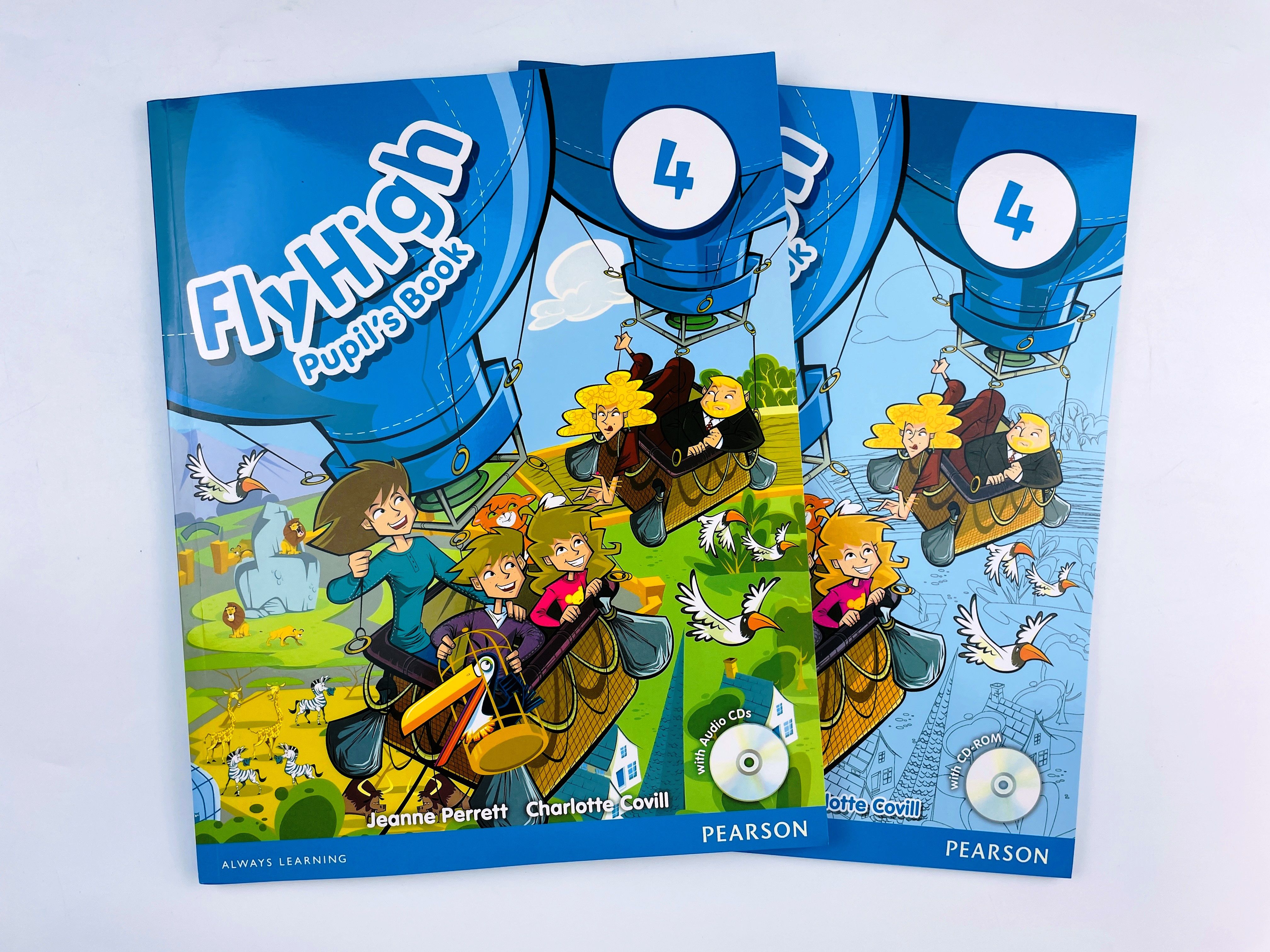 Fly High 4 Pupil's Book with Audio CDs + Activity Book with CD комплект