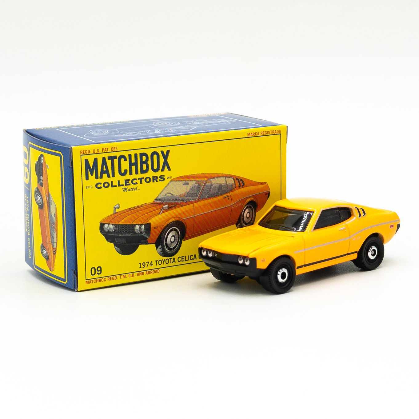 Машинка Matchbox Collectors 1974 Toyota Celica GT Liftback Резиновые колеса  и коробочка - купить с доставкой по выгодным ценам в интернет-магазине OZON  (1571557936)