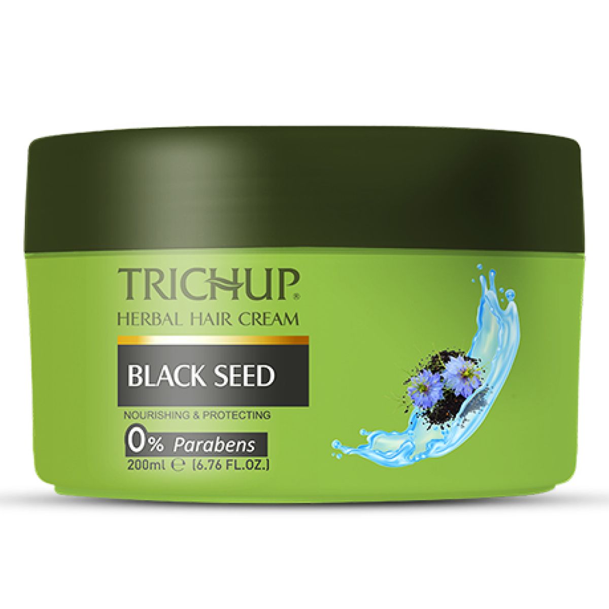 Крем для волос Vasu Trichup Herbal Black Seed питание и защита с черным тмином, 200 мл