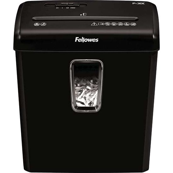 Шредер Fellowes Powershred P-30C (FS-60081) черный