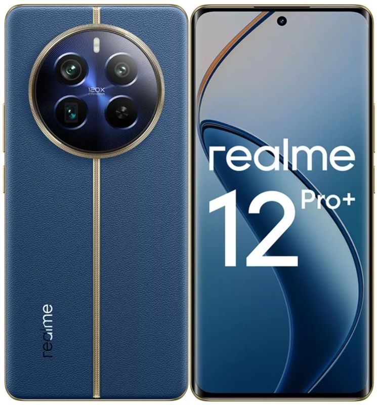 realmeСмартфон12Pro+5G8/256ГБ,синий