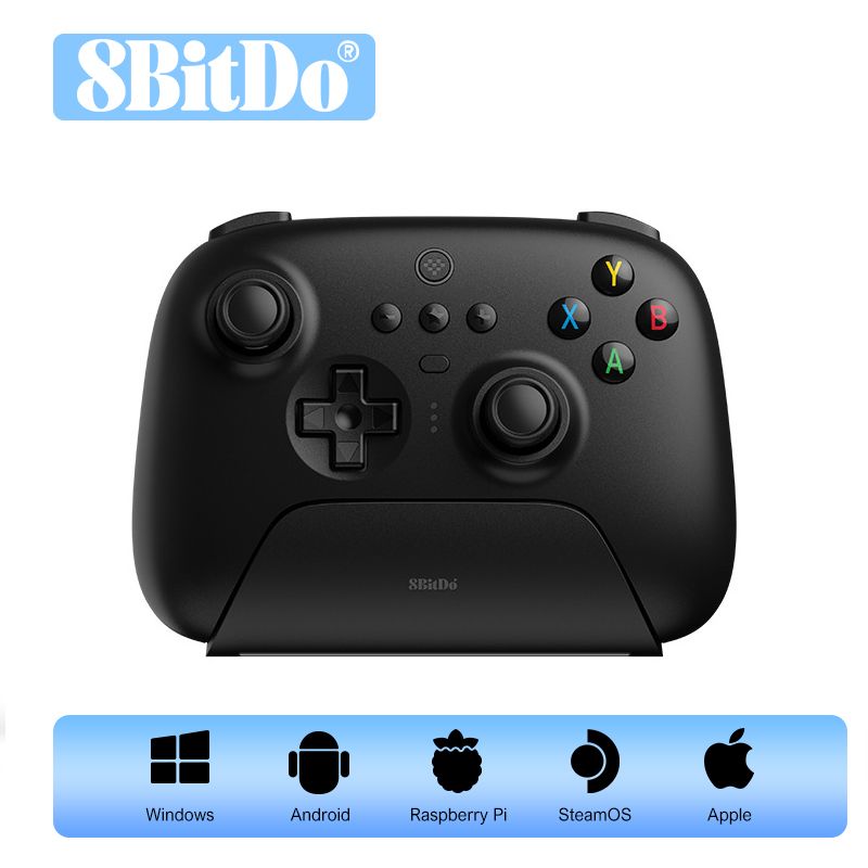 Геймпад 8BitDo Ultimate 2.4G Controller черный для Android, iOS, PC