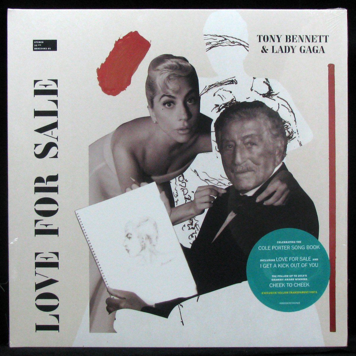 LADY GAGA / TONY BENNETT Love For Sale Coloured Vinyl LP виниловая пластинка