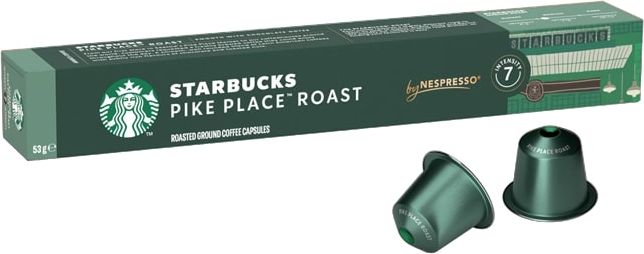 Кофе капсульный Starbucks Pike Place Roast, для системы Nespresso, 10 шт