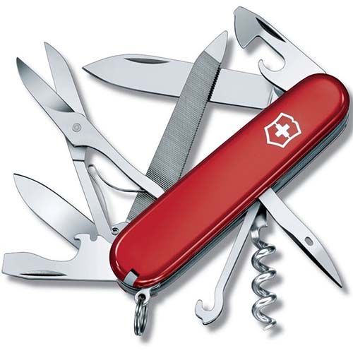 Нож перочинный Mountaineer красный Victorinox 1.3743 GS