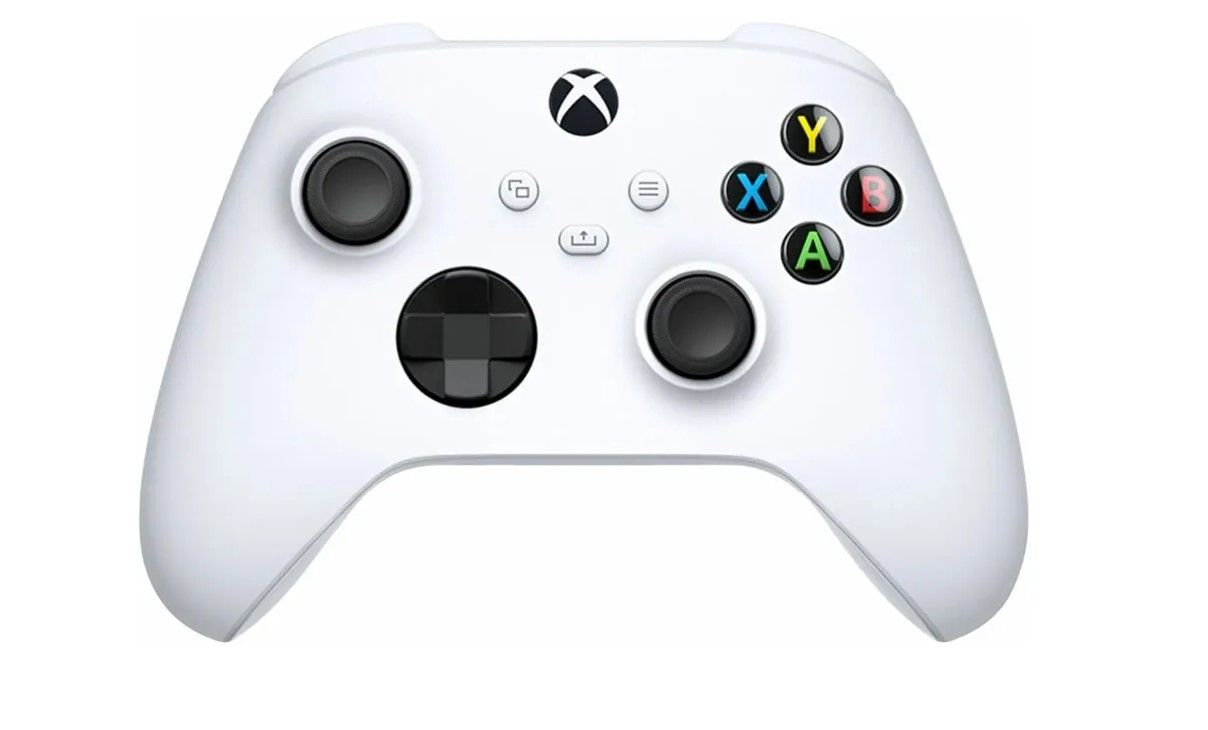 Xbox controller robot white