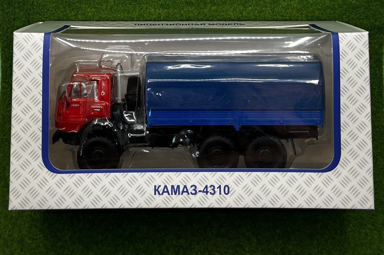 МодельАвтомобиляКАМАЗ-4310/Масштаб1/43/Коллекционная