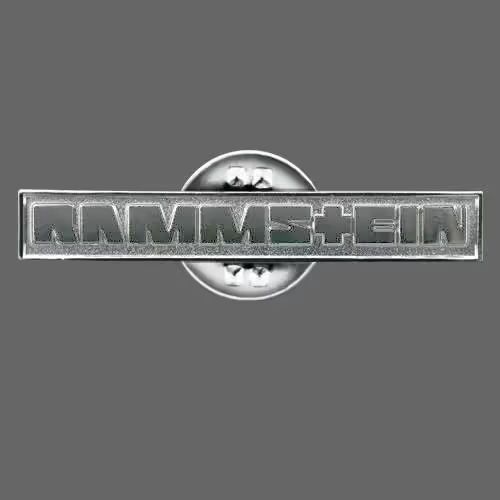 ЗначокбулавкаRammstein"RAMMSTEIN"