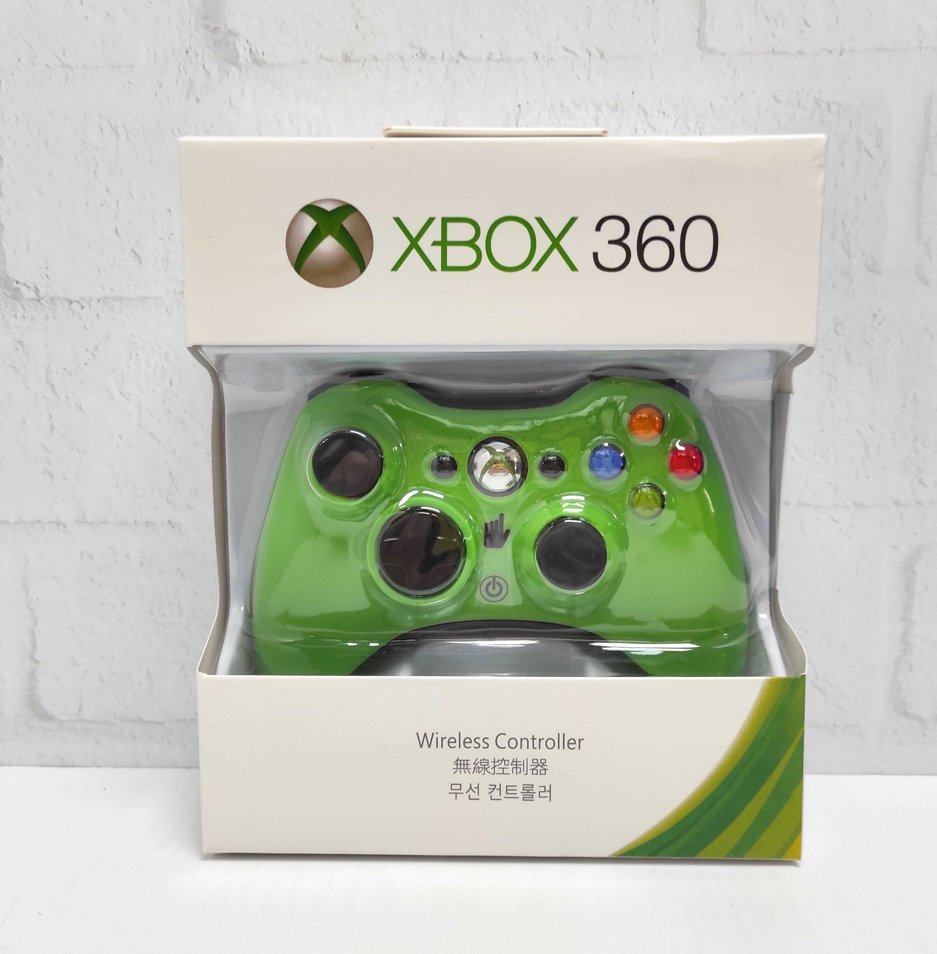 Беспроводной Геймпад Xbox 360 Wireless Controller Зеленый