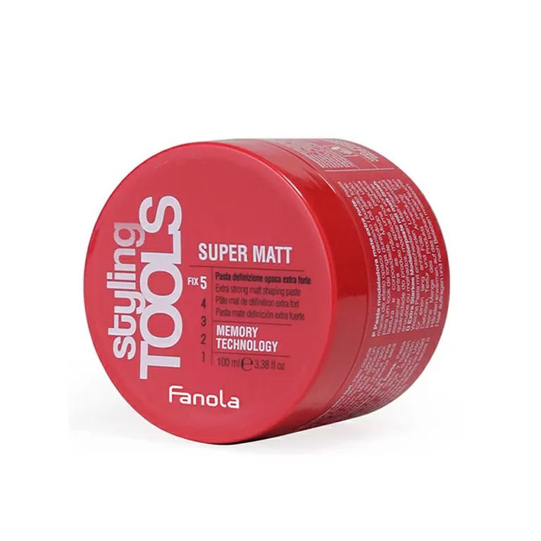 FANOLA Super Mate Paste, Матирующая паста для укладки волос экстрасильной фиксации Super Mate 100 мл