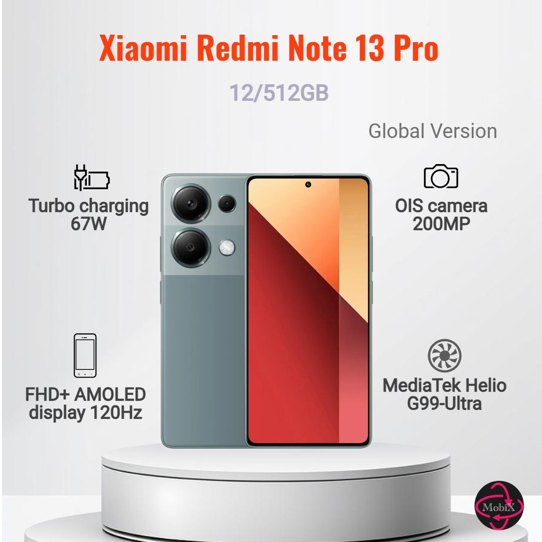 XiaomiСмартфонRedmiNote13Pro12/512ГБ,зеленый