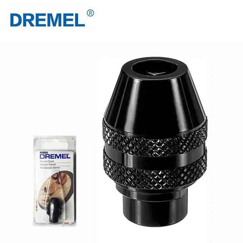 СверлильныйпатронDremel44860,8-3,2ммдляэлектрическихвращающихсяинструментов